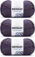 Bernat Wavelength Tanzanite Yarn - 3 Pack of 5oz/140g - Acrylic - #5 Bulky - 223 Yards - Knitting & Crochet......