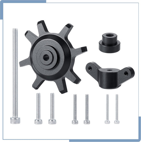 Zolikar RC Tires Tool 1.9 Tires 2.2 Crawler Tires Installation and Removal Tool Assembly for 1/10 Scale RC Crawler Car 1.9/2.2 Beadlock Wheels, Bl...