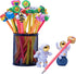 Cute Fun Pencils for Kids, 23 PCS My First Pencil #2 With Animal Cap Erasers for Beginners Ages 4-8-10-12...