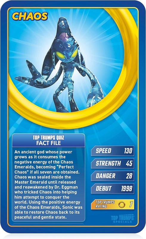 Top Trumps Sonic The Hedgehog...