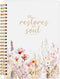 Christian Notebook for Women, Christian Art Gifts Journal, Prayer Journal for Women, Bible Journaling Notebook, PSALM 23:3 He Restores My Soul Flo...