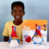 Boye Jonah's Hands Gnome Beginners Crochet Kit for Kids and Adults, Multicolor 12 Piece, Small...