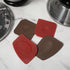 4 Pcs Pan Scraper Tool, Plastic Scraper Tool, Kitchen Pot Food Scraper Non-Scratch Scraper, Multifunctional Scraper Tool for Kitchen for Cleaning ...