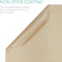 Navaris 3x Reusable Baking Sheets - 13"x16" (33x40cm) Parchment Paper for Baking Oven - Durable Non-Stick PTFE Teflon Sheet Baking Mats - Reversib...