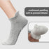 Ankle Socks Set with Non Slip Grips for Yoga, Pure Barre, Exercise, Pilates, Hospital Socks with Breathable Pouch for Women Men Adult Unisex 3 pai...