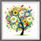 LOMTRATS Stamped Cross Stitch Kits 11CT Embroidery Starter Kit DIY Needlework Craft Tree of Life Summer for Beginner or Novice...
