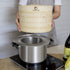 Steamer Ring Stainless Steel Adapter for 8 to 11inch Bamboo Steamer Baskets (Stainless Steel Ring Only)...