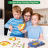 Word Pizza - Word Building Game Ages 4-6 with 150 Alphabet Tokens & 100 Words, Preschool Kindergarten Learning Activities, Homeschool Classroom Ph...