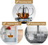 Glass Tea Pot with Infuser, Heat Resistance Borosilicate Glass Tea Kettle for Stovetop Safe, 30 FL OZ...