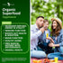 Organic Superfood Greens, Fruit and Veggies Supplement Rich in Vitamins & Antioxidants with Alfalfa, Beet Root & Tart Cherry to Boost Energy, Immu...