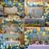 Pastel Balloon Garland Arch Kit with 100 pcs Blue and Yellow Balloons, DIY Balloon Bouquet Kit for Baby Shower, Wedding Bachelorette Birthday Part...