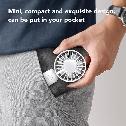 Mini Handheld Fan, 3 Speed Personal Mini Fan, Portable Battery Fan, USB Rechargeable Makeup Eyelash Fan, Suitable for Fashionable Women Traveling ...