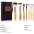 SHANY Makeup Brushes - I love Bamboo - 7pc Petite Pro Bamboo Make up brush set with cosmetics brush Carrying Case...