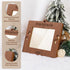Creawoo 2025 Tiny Miracle Christmas Ornament Sonogram Picture Frame Baby's First Christmas Baby Gift Ultrasound Photo Frame Tiny Miracle Keepsake ...