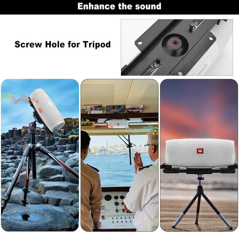 TXEsign Speaker Mount Wall Mount Ceiling Mount for JBL Charge 4/Charge 5/Flip 6/Flip 5, Speaker Wall Bracket Metal Speaker Mount Holder for Speake...