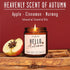Fall Candles - 'Hello Autumn' Fall Candle w/Apple, Cinnamon & Nutmeg I Infused with Essential Oils I Autumn Fall Scented Candles I Cozy Cute Fall ...