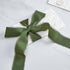 Green Ribbon 1-1/2 x 15 Yards Handmade Cotton Frayed Fringe Fabric Ribbons for Crafts Flower Bouquets Wedding Baby Shower Home DIY Decor...