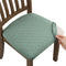 Stretch Jacquard Chair Seat Covers Set of 4, Removable Washable Dining Chair Covers Anti-Dust Dining Room Chair Covers Seat Cushion Slipcovers (4,...