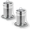 2 Pack Reinmoson Large Tea Infuser for Loose Tea & Spice Infuser for Cooking, Extra Fine Mesh Large Tea Strainers for Loose Tea, 304 Stainless Ste...