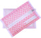 Butipods Reusable Stay Moist Wet Wipe Pouch | Slim Case Travel Holder | Great for Hand and Face Wipes | Set of 2 (Blush Pink Tiles)...