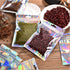 100 Pcs Resealable Ziplock Food Storage Bags, Water Proof Bag with Clear Window, Packaging Pouch for Coffee Beans Candy Sample Food (Silver, 4 X 6...