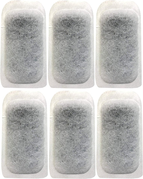 Penn-Plax Replacement Filter Media Cartridge for NuWave Betta Fish Tank Kit – 6-Pack...