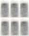 Penn-Plax Replacement Filter Media Cartridge for NuWave Betta Fish Tank Kit – 6-Pack...