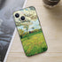 Compatable with iPhone 13 Mini Phone Case,Van Gogh Landscape Under A Stormy/Turbulent Sky Aesthetic Case,Slim Anti Drop Bumper Protective Waterpro...