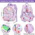 Accmor Toddler Harness Backpack Leash, Mini Unicorn Backpacks with Anti Lost Wrist Link, Cute Child Backpack Walking Leashes Keep Kids Close Rope ...