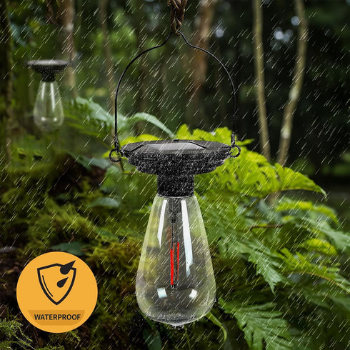 Replacement Solar Light Parts-Solar Lanterns Outdoor Waterproof Two Sizes for Versatile Switching 2 Pack They Can Serve As Accessories Or Stand Al...