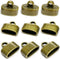 Brass Flat Leather Cord End Caps Round Tassel End Caps Barrel End Caps Bracelet Making Supplies Leather Bracelet Making Kit Silver Cord End Cap Ku...