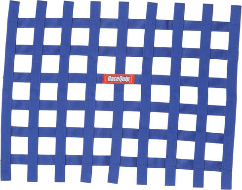 RaceQuip® 721025RQP Window Net 1 in Webbing - 18 x 24 in Rectangle - Blue...