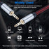 Male to Male Audio Cable 3Ft,90 Degree TRRS 3.5mm 4 Pole Nylon Braided Stereo Aux Cable/Auxiliary Cable/Aux Cord for Headphones, PS4,Phone, Tablet...
