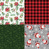 Scrapbook Paper Pad - 6"×6” - 24 Sheets Christmas Scrapbooking Supplies Kit - 160gsm Single-Sided Pattern Paper, Designer Planner Paper, Junk Jour...