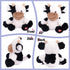 Hopearl Talking Cow Repeats What You Say Shaking Head Electric Interactive Animated Toy Speaking Plush Buddy Birthday Festival for Toddlers, 7''...