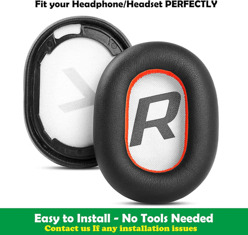 Professional Replacement Earpads Cushions Compatible with Plantronics Voyager 8200 UC/Backbeat Pro2 Stereo Bluetooth Headphones Ear Pads with Soft...