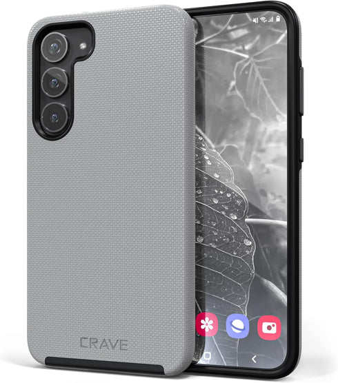 Crave Dual Guard for Samsung Galaxy S23 Plus Case, Shockproof Protection Dual Layer Case for Samsung Galaxy S23 Plus - Slate...