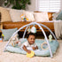 Ingenuity Calm Springs Plush Activity Pal BPA-Free Cloud Teether, Multi-Texture Fabrics, Sheppy...
