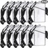 10 Pack Waterproof ID Badge Holder Case Waterproof Sports Case Vertical Badge Holders with Lanyard and Keychain...