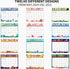 Magnetic Calendar for Refrigerator, 8'' x 10'' Fridge Calendar Runs from May 2024 Until December 2025, 20 Months Refrigerator Calendar for Home, O...