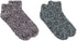 Dr. Scholl’s Women’s Fuzzy Spa Socks - Cozy Low Cut 2 & 3 Pairs - Lavender & Vitamin E Infused...