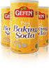 Gefen Pure Baking Soda, 12oz (3 Pack) In Resealable Container, Total of 2.25lb, 100% Sodium Bicarbonate...