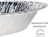 9" Aluminum Foil Pie Tins (25 Pack), Disposable Aluminum Pie Pans, Foil Pans for Baking, Cooking, Freezer Safe, Round Foil Pans, Foil Plates Perfe...