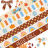 6PCS 3/8" Fall Ribbons Thanksgiving Ribbons, Grosgrain Pumpkin Leaves Hello Fall Decor Ribbons 30 Yards, Autumn Decor Ribbons for Fall Thanksgivin...