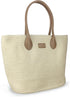 HOXIS Straw Rattan Women Tote Summer Beach Shoulder Handbag Medium Size 17.8''x12.6"x5.1"...