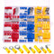 Ginsco 250Pcs Insulated Wire Connectors Assorted Crimp Terminal Kit - Quick Disconnect Ring Spade Butt Splices Piggy Back...