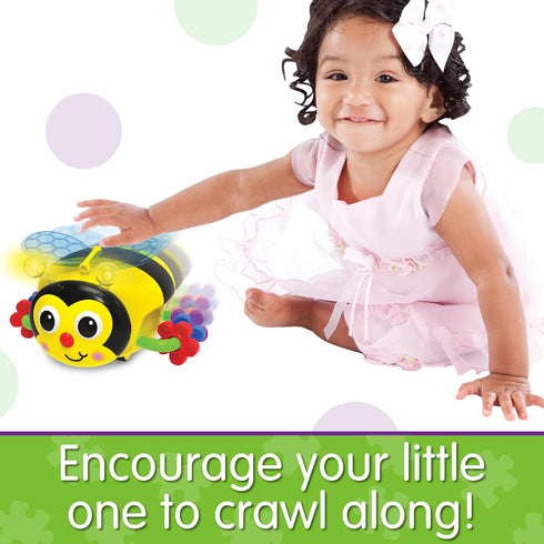 The Learning Journey Early Learning - Crawl About Bee - Crawling Toys for Babies 6-12 Months - Bright Lights and Fun Melodies - Award Winning Toys...
