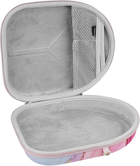 Geekria NOVA Headphones Case for Over-Ear Headphones, Replacement Hard Shell Travel Carrying Bag with Cable Storage Compatible with Soundcore, JBL...