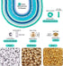 Clay Beads for Bracelet Making Cheriswelry 1 Set DIY Jewelry Making Kit 6mm Clay Disc Round Spacer Beads Acrylic Letter Beads Plastic Brass Loose ...