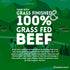 Mission Meats Beef Jerky from 100% Grass Fed & Pasture Raised Beef, Nitrate Nitrite Free, Paleo & Keto Friendly, Whole 30 Snacks, MSG Free, Gluten...